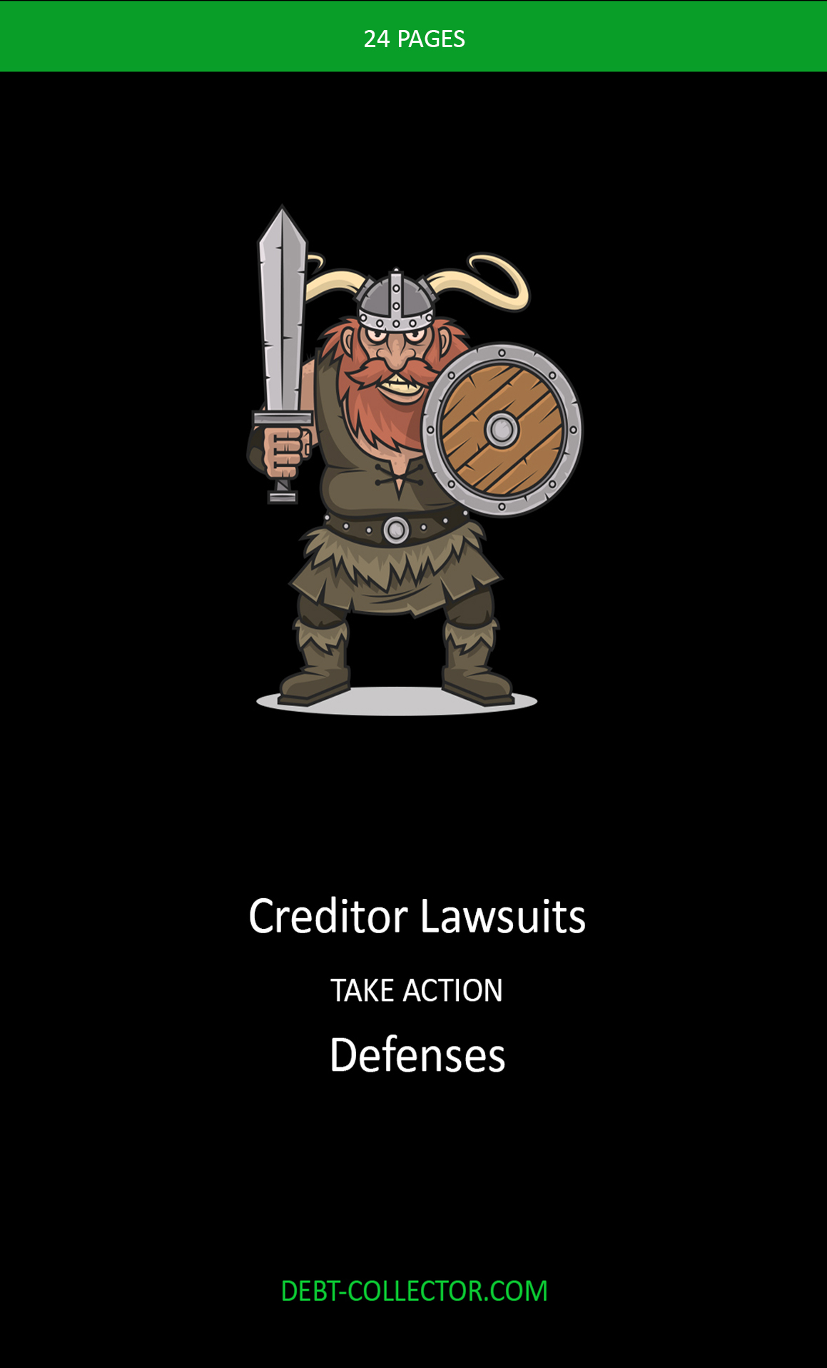 cover image: Creditor Lawsuits Defenses pdf, 24 pages