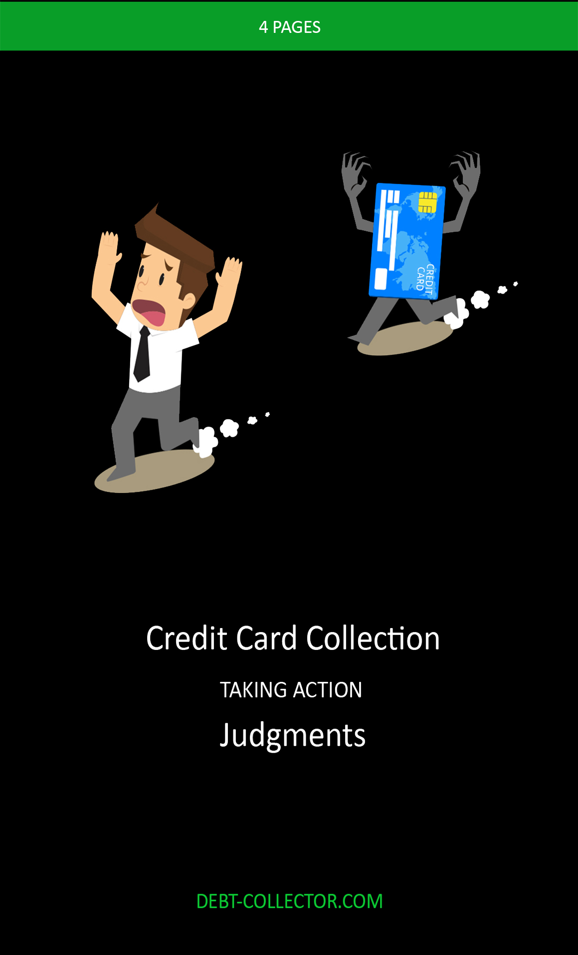 cover image: 4 pages - pdf Credit Card Collection Judgments