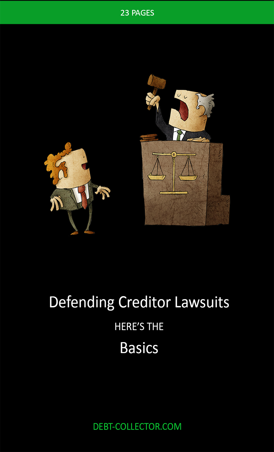 cover image: Basics for Defending Creditor Lawsuits pdf, 23 pages